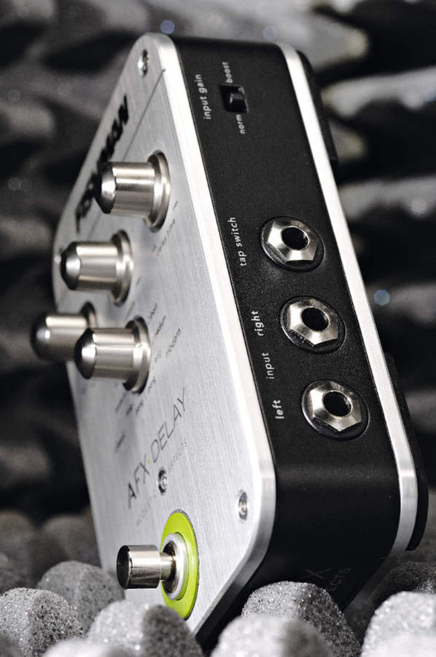 All AFX pedals feature stereo inputs.